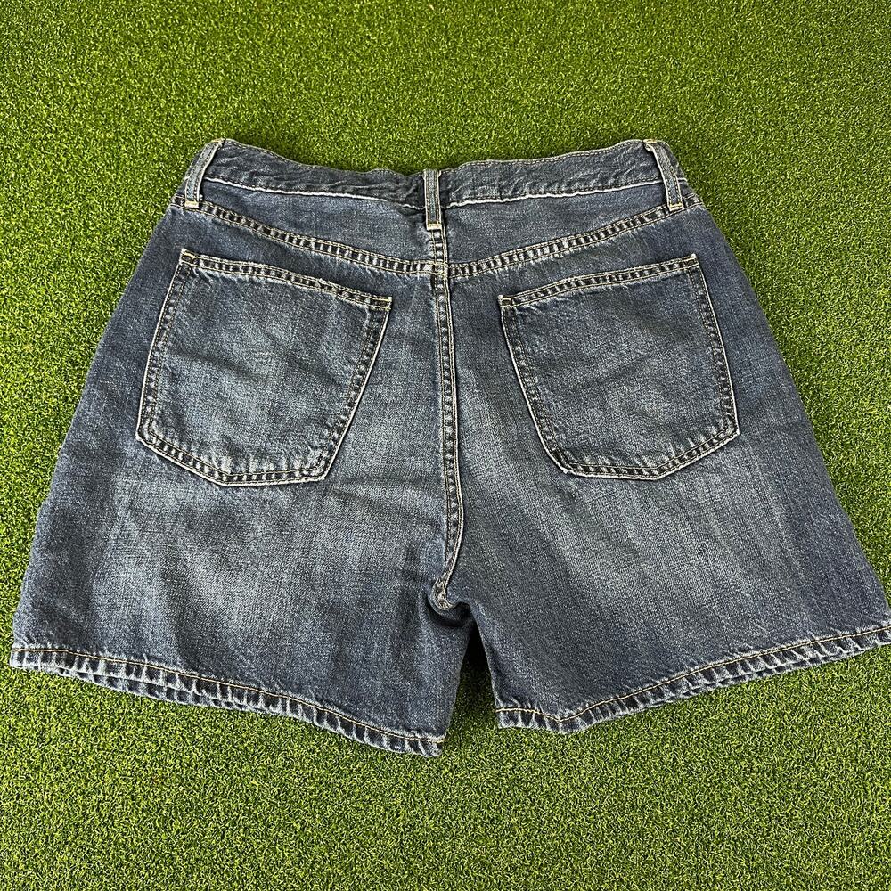 Gap Stone Wash Denim High Rise 5" Relaxed Jean Short 29T - Picture 5 of 5